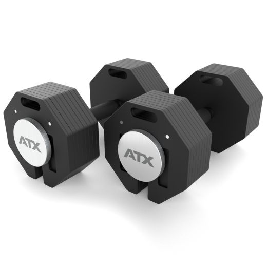 Verstellbare Kurzhanteln ATX® Octa 2 x 36 kg