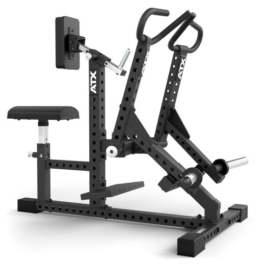 ATX® Rudergerät mit alternierenden, unilateralen Hebelarmen | Lateral Row Machine. Ein Top Kraftgerät fürs professionelle und effektive Rückentraining. 