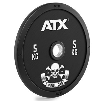 ATX® Barbell Club - Full Design Bumper Plates/ Vollgummi Hantelscheibe - 5 kg