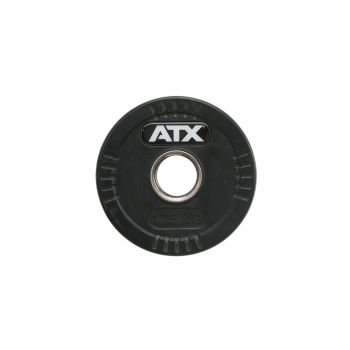 ATX® Logo-Gripper - gummierte Hantelscheiben - 50 mm - 1,25 kg