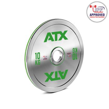 ATX® Chromed Steel Plate - 10 kg (Hantelscheiben)  - IPF APPROVED POWERLIFTING EQUIPMENT