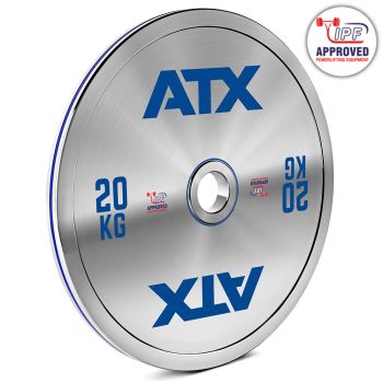 ATX® Chromed Steel Plate - 20 kg (Hantelscheiben)  - IPF APPROVED POWERLIFTING EQUIPMENT