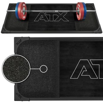 ATX® Deadlift/Kreuzheben – Plattform 250 x 88 cm – Granulat – ATX Black