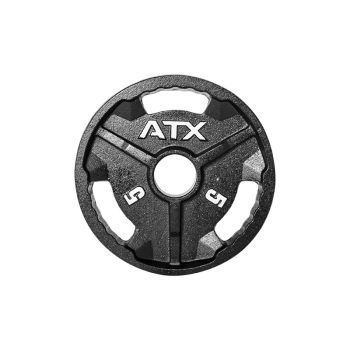 ATX® Hantelscheibe aus Guss - Gewicht  5 kg Innendurchmesser 50 mm