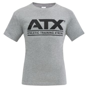 ATX® T-Shirt grau - Größe L - Vorderseite