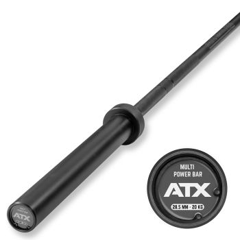 ATX® Cerakote Multi Bar - Langhantelstange in Graphite Black (Hantelstangen)
