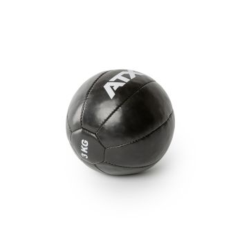 ATX® Medizinball Classic - Kunstleder - schwarz - 3 kg