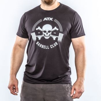 ATX® Barbell Club T-Shirt schwarz / black - Size M - XXL (Textilien) - ATX® Sportswear Collection