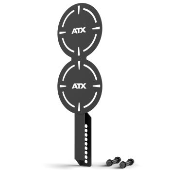 ATX® Ballwurf Zielscheibe doppelt, zur direkten Wandmontage und auch montierbar an ATX® Rigs sowie ATX® 700er Power Racks. 