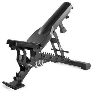ATX® Verstellbare Hantelbank - Warrior Slim mit speziellem Rückenpolster