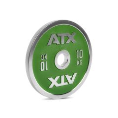 ATX® Chrom-Colored Powerlifting Hantelscheibe 10 kg