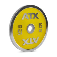 ATX® Chrom-Colored Powerlifting Hantelscheibe 15 kg