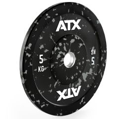 ATX® Color splash Bumper Plate - 5 kg - grey (Hantelscheiben)