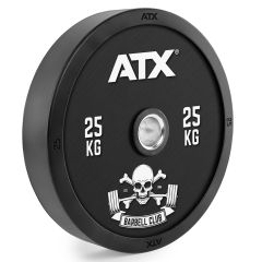 ATX® Barbell Club - Full Design Bumper Plates/ Vollgummi Hantelscheibe - 25 kg