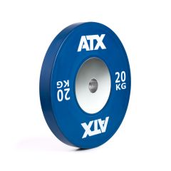 20 kg ATX® HQ-Rubber Bumper Plates COLOUR blau - Hantelscheiben