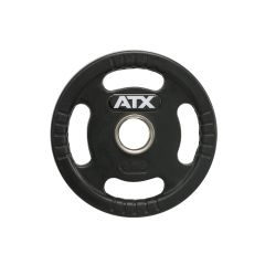 ATX® Logo-Gripper - gummierte Hantelscheiben - 50 mm - 5,0 kg