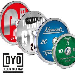 Calibrated Steel Plate DYO - Desing Your Own - Beispiele mit diversen Druckmotiven