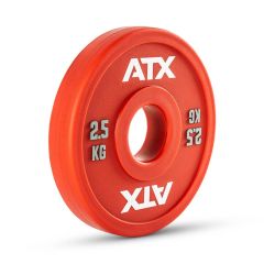 ATX® PU Fractional Plates / Change Plates - rot - 2,5 kg für progressives Training