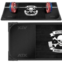 ATX® Deadlift Platform black mit Barbell Club Logo