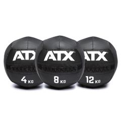 ATX PVC Wall Ball - Carbon-Look - 4 kg, 8 kg, 12 kg