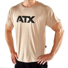 ATX® T-Shirts, Größen S bis XL, Farbe Light Taupe - ATX® Sportswear Collection | Fitnesskleidung | Sportbekleidung