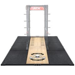 ATX® Weight Lifting / Power Rack Platform XL 3 x 3 m Barbell Club Logo (Abwurfplattformen)