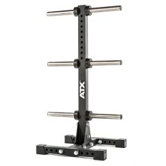  ATX® Weight Plate Tree - Hantelscheibenständer Ø 50 mm (Ständer / Ablagen) - Schräge Ansicht