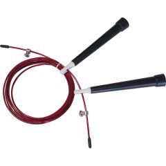 Springseil 300 cm - Speed Rope - Red/Black