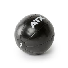 ATX® Medizinball Classic - Kunstleder - schwarz - 6 kg