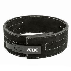 ATX® Power Belt Clip / Gewichthebergürtel - Veloursleder - schwarz - Größe L