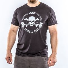 ATX Barbell Club T-Shirt black - Size M - ATX® Sportswear Collection