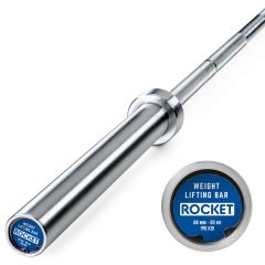 Weightlifting Bar Rocket Series - 190K - Bright Zinc (Hantelstangen 50mm) 