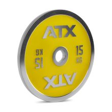ATX® Chrom-Colored Powerlifting Hantelscheibe 15 kg