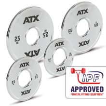 ATX® Calibrated Steel Plate / kalibrierte Hantelscheiben / IPF approved / - 2.5 - 0.25 kg