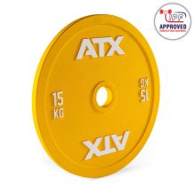 ATX® Calibrated Steel Plate - RL - 15 kg - yellow (Hantelscheiben)