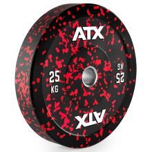 ATX® Color splash Bumper Plate - Vollgummi Hantelscheibe - 25 kg