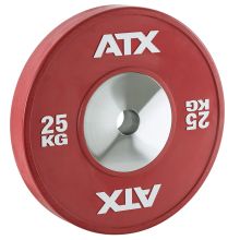 ATX® HQ-Rubber Bumper Plate - 50 mm - rot - 25 kg