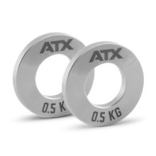 ATX® Mini Fractional Steel Plates 2 x 0,5 kg
