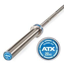 ATX® Training Bar / Trainingshantelstange Chrome, Gewicht 20 kg, 220 cm lang