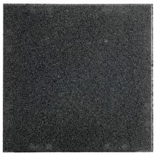 Bodenbelag - Rubber Tile System - Basisplatte 50 x 50 x 2 cm - schwarz 