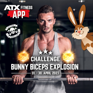 April 2023 - ATX® Fitness Challenge Bunny Biceps Explosion